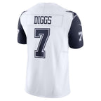 D.Cowboys #7 Trevon Diggs White Vapor F.U.S.E. Limited Stitched Football Jerseys 2
