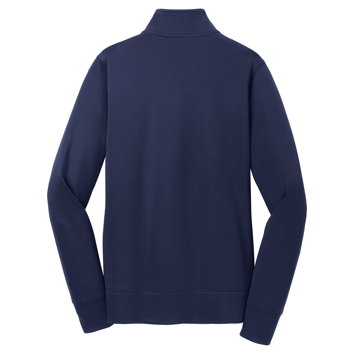 Puhics Women's Navy Sport-Wick Fleece Full-Zip Jacket
