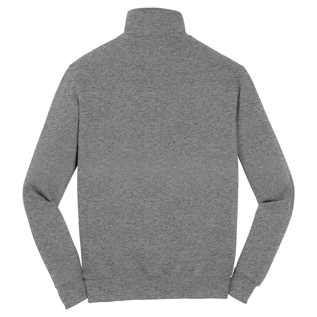 Puhics Men's Vintage Heather 1/4-Zip Sweatshirt