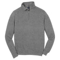 Puhics Men's Vintage Heather 1/4-Zip Sweatshirt