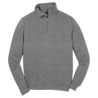 Puhics Men's Vintage Heather 1/4-Zip Sweatshirt