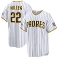 San Diego Padres #22 Mason Miller 2026 All-Star Game White Replica Stitched Baseball Jerseys