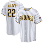 San Diego Padres #22 Mason Miller 2026 All-Star Game White Replica Stitched Baseball Jerseys