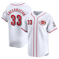 Cincinnati Reds #33 Christian Encarnacion-Strand White Puhics Home Limited Player Jersey