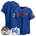 New York Mets Blank Royal Puhics 2025 Spring Training Stitched Jersey