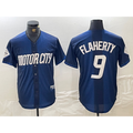 Detroit Tigers #9 Jack Flaherty 2024 Navy Puhics City Connect Cool Base Limited Stitched Jersey