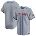 New York Mets Blank 2024 Gray Puhics Away Limited Stitched Jersey