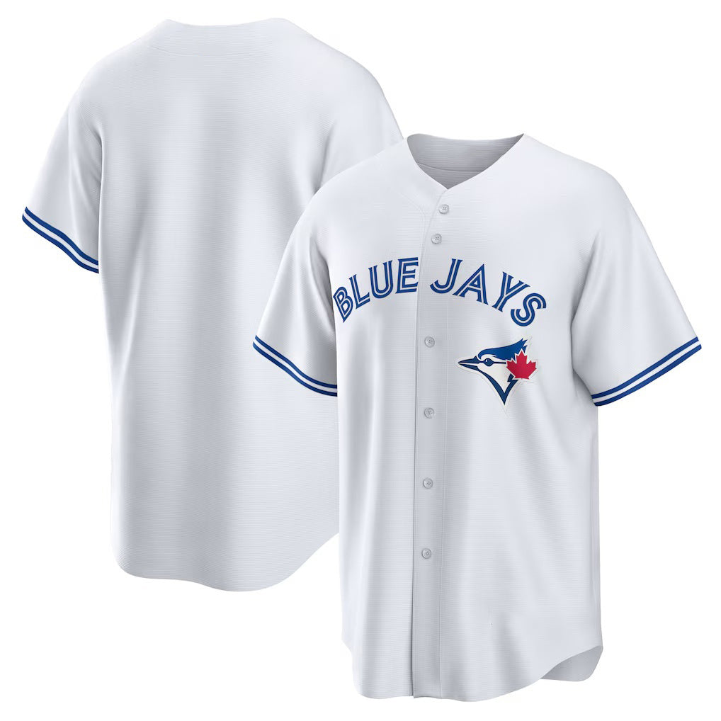 Toronto Blue Jays White Puhics Home Replica Team Jersey