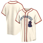 San Francisco Giants Blank Cream Puhics 2024 Rickwood Classic Stitched Jersey