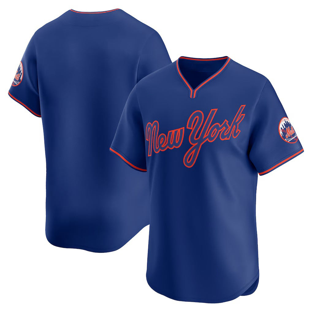 New York Mets Rush Blue Puhics Alternate Limited Jersey