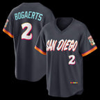 San Diego Padres #2 Xander Bogaerts Obsidian Puhics 2026 City Connect Stadium Jersey
