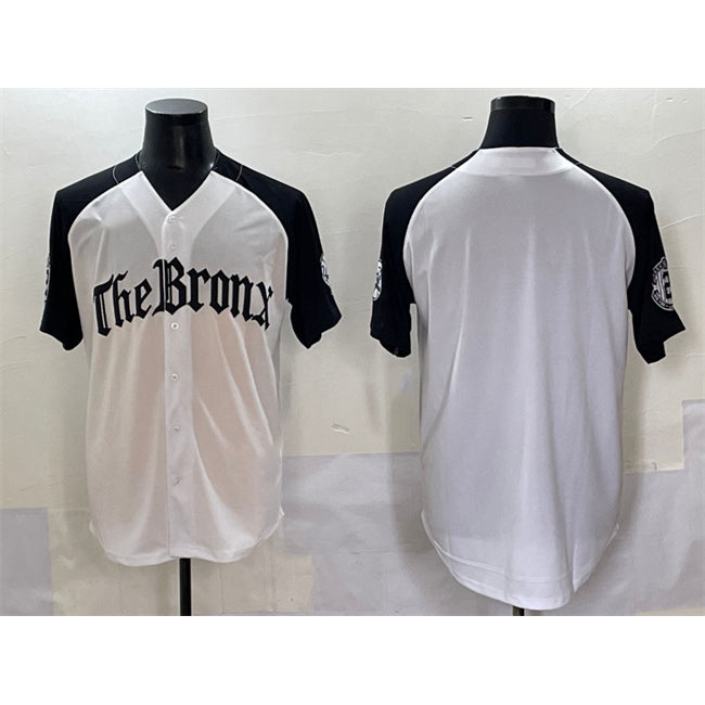New York Yankees Blank White Black Puhics 'Gothic Legacy Edition' Vapor Premier Limited Stitched Jersey