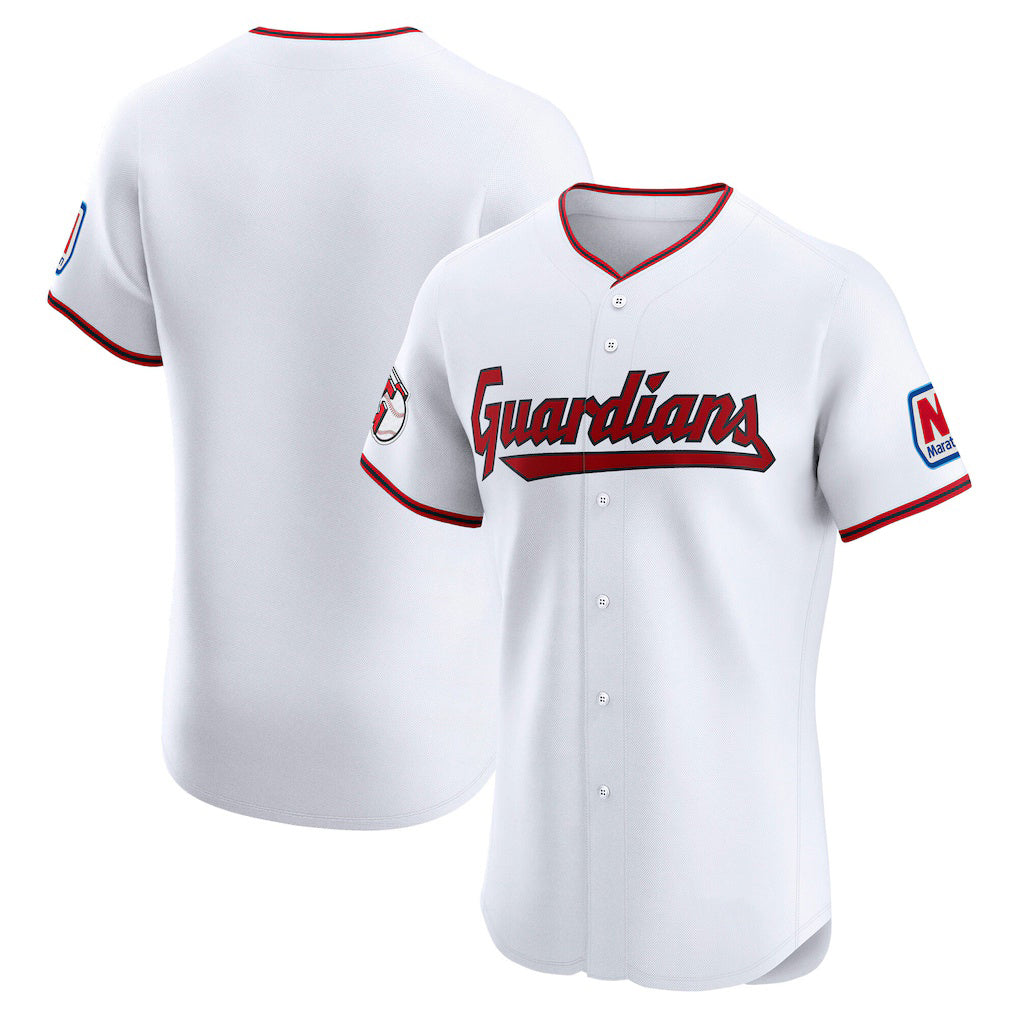 Cleveland Guardians White Puhics Home Elite Jersey 2