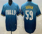Philadelphia Phillies #59 Jhoan Duran Blue Puhics 2024 City Cool Base Jersey