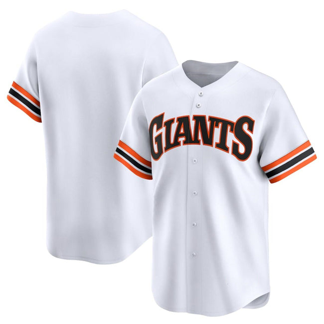 San Francisco Giants Blank White Puhics Cooperstown Collection Limited Stitched Jersey