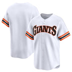 San Francisco Giants Blank White Puhics Cooperstown Collection Limited Stitched Jersey