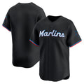 Miami Marlins Black Puhics Alternate Limited Jersey