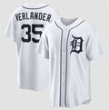 Detroit Tigers #35 Justin Verlander White Puhics 2026 Cool Base Stitched Jersey