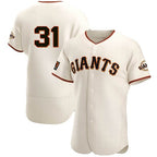 San Francisco Giants #31 LaMonte Wade Jr Cream Puhics 2021 Home Player Jersey