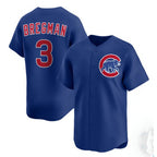 Chicago Cubs #3 Alex Bregman Royal Puhics Limited Stitched Jersey