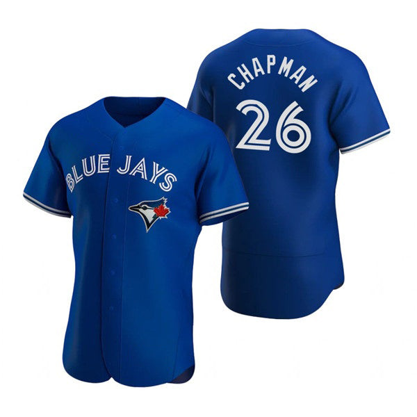 Toronto Blue Jays #26 Matt Chapman Royal Puhics Flex Base Stitched Jersey