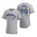 Toronto Blue Jays #90 Adam Cimber Gray Puhics Road Flex Base Player Jersey