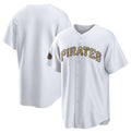 Pittsburgh Pirates Blank White Puhics 2022 All-Star Cool Base Stitched Jersey