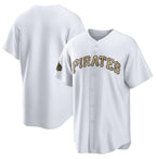 Pittsburgh Pirates Blank White Puhics 2022 All-Star Cool Base Stitched Jersey