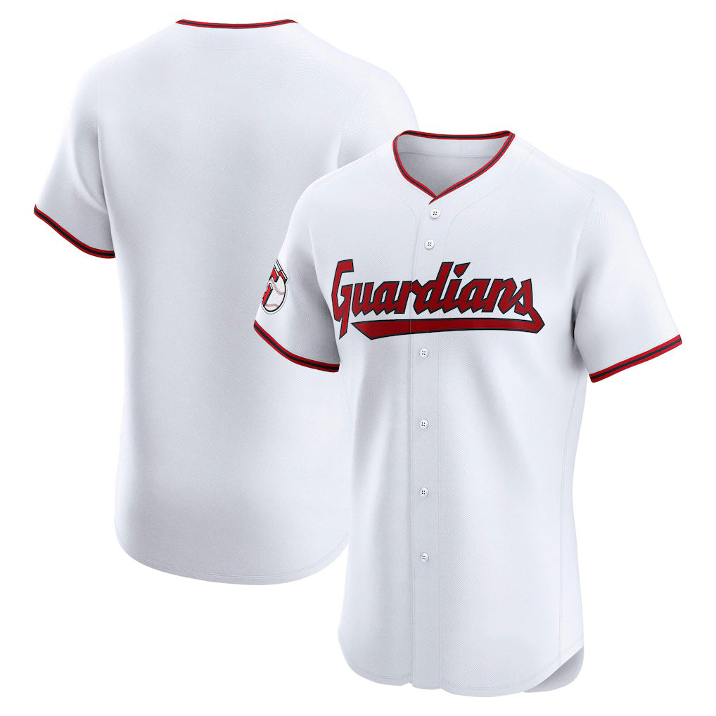 Cleveland Guardians White Puhics Home Elite Jersey