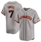 San Francisco Giants #7 Blake Snell Gray Puhics Away Limited Stitched Jersey