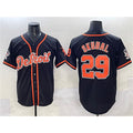 Detroit Tigers #29 Tarik Skubal Black Puhics With Patch Cool Base Stitched Jersey