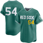 Boston Red Sox #54 Lucas Giolito Green Puhics 2025 City Connect Limited Stitched jersey