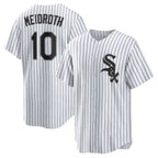 Chicago White Sox #10 Chase Meidroth White Puhics Home Replica Jersey