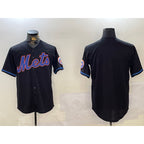 New York Mets Team Big Logo Graphite Puhics 2024 City Connect Limited Stitched Jersey