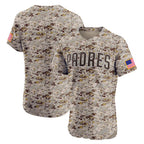 San Diego Padres Camo Puhics Alternate Vapor Premier Elite Patch Jersey