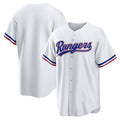 Texas Rangers White Puhics Home Replica Team Jersey