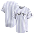 Colorado Rockies White Puhics Home Limited Jersey