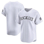 Colorado Rockies White Puhics Home Limited Jersey
