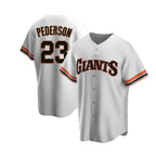 San Francisco Giants #23 Joc Pederson White Puhics Cool Base Stitched Jersey