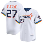 Houston Astros #27 Jose Altuve White Puhics 2025 City Connect Limited Player Jersey