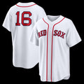 Boston Red Sox #16 Jarren Duran White Puhics Home Replica Jersey