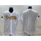 Atlanta Braves Blank White Puhics 2022 All Star Stitched Flex Base Jersey
