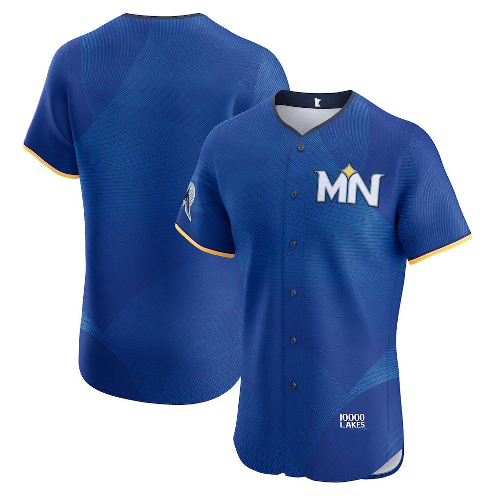 Minnesota Twins Royal Puhics City Connect Elite Jersey