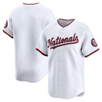 Washington Nationals White Puhics Home Limited Jersey