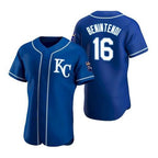 Kansas City Royals #16 Andrew Benintendi Blue Puhics Flex Base Stitched Jersey 2