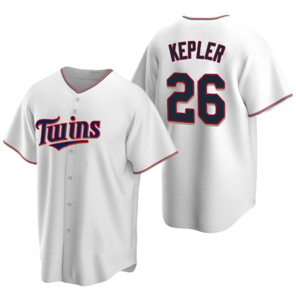 Minnesota Twins #26 Max Kepler White Puhics Cool Base Stitched Jersey