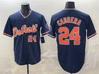 Detroit Tigers #24 Miguel Cabrera Navy Puhics 2026 Alternate Vapor Premier Limited Stitched Jersey