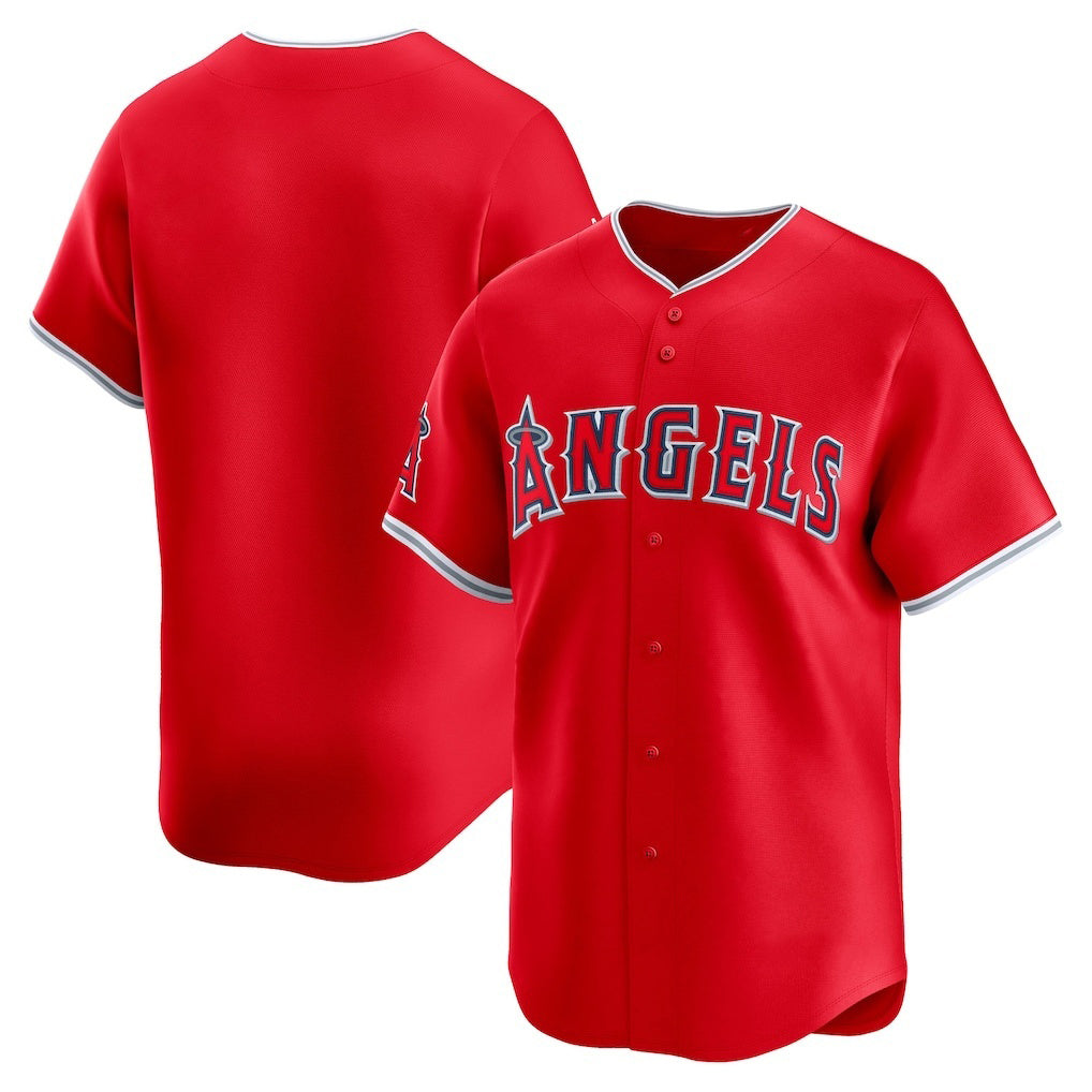 Los Angeles Angels Red Puhics Alternate Limited Jersey