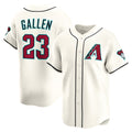 Arizona Diamondbacks #23 Zac Gallen Cream Puhics Home Limited Player Jersey