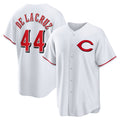 Cincinnati Reds #44 Elly De La Cruz White Puhics Alternate 2 Replica Jersey